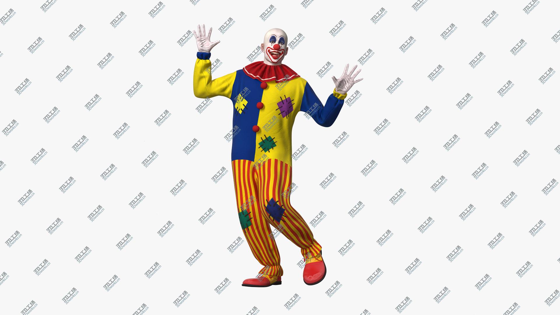 images/goods_img/202104093/Bald Clown Dancing Pose 3D/2.jpg